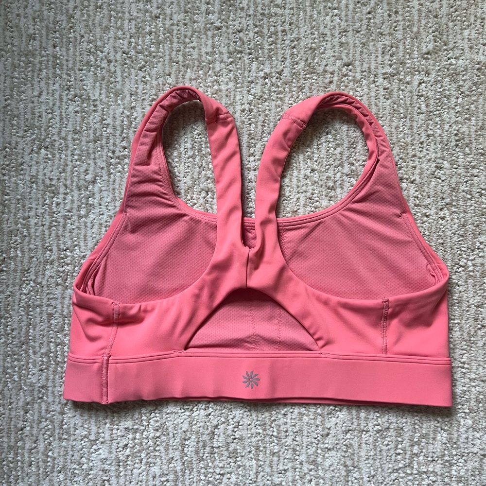 Athleta Interval A-C Sports Bra in Mimosa Pink
